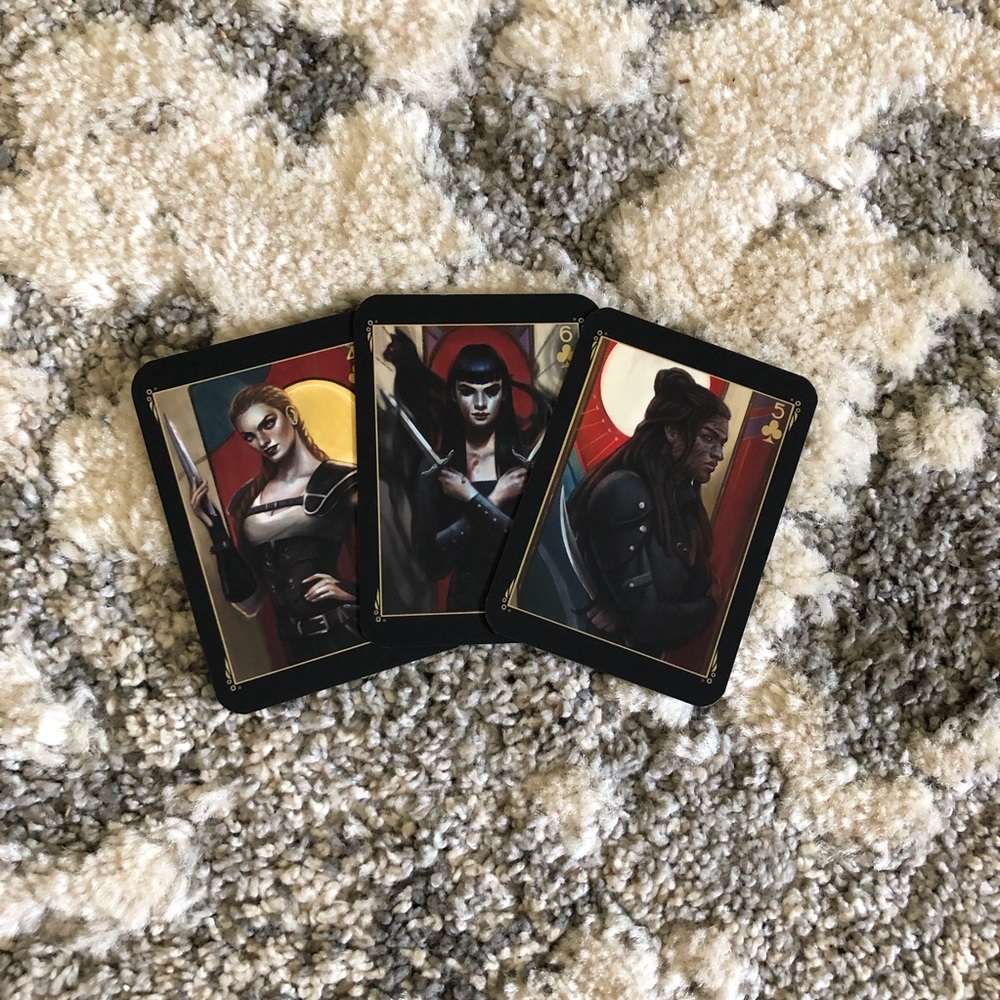 LIMITED EDITION Nevernight trading cards